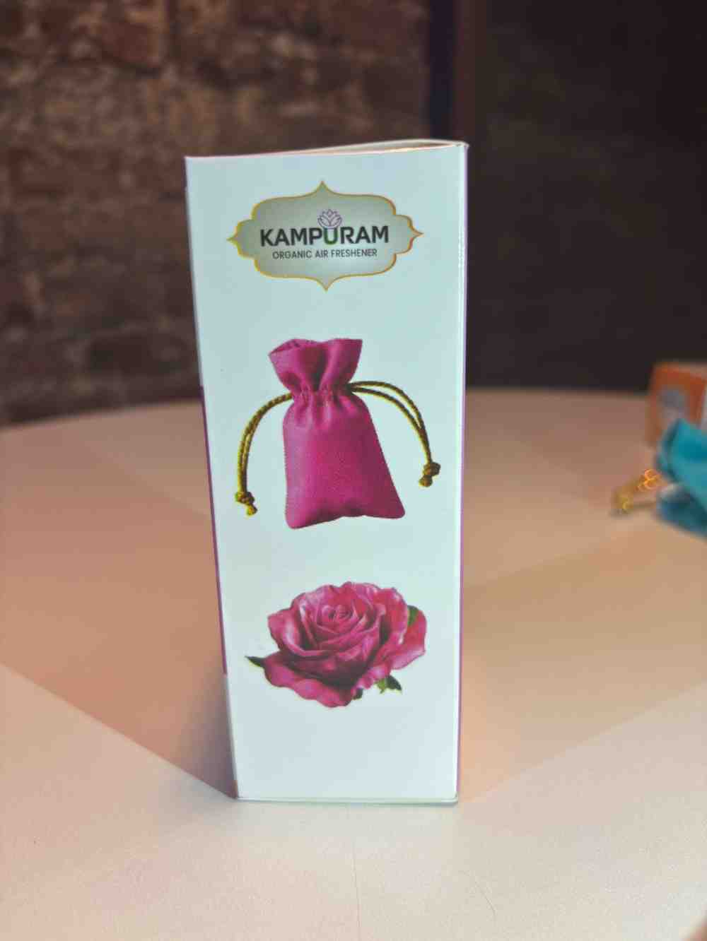 Kampuram Organic Air Freshener – Rose Aroma Herbal Pouch