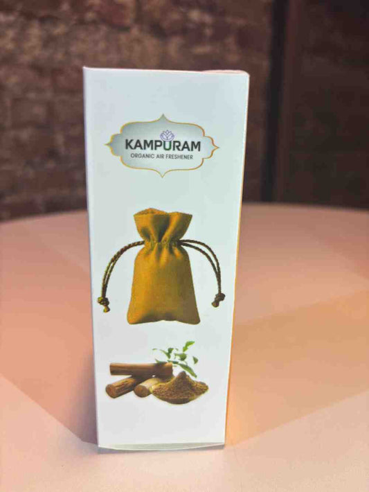 Kampuram Organic Air Freshener – Sandalwood Aroma Herbal Pouch